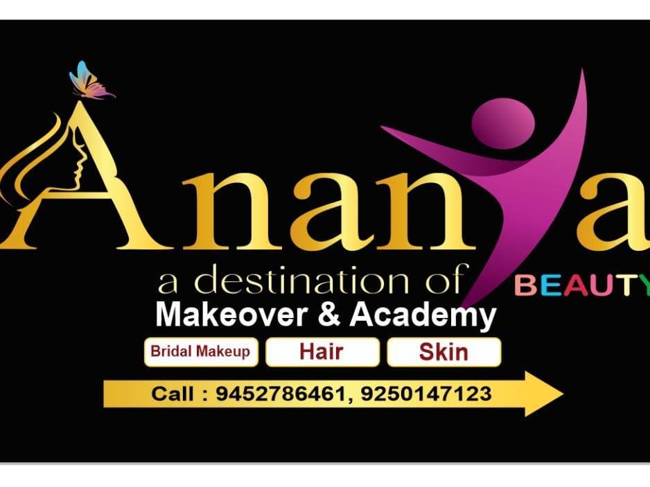 Ananya makeover & academy  cover photo