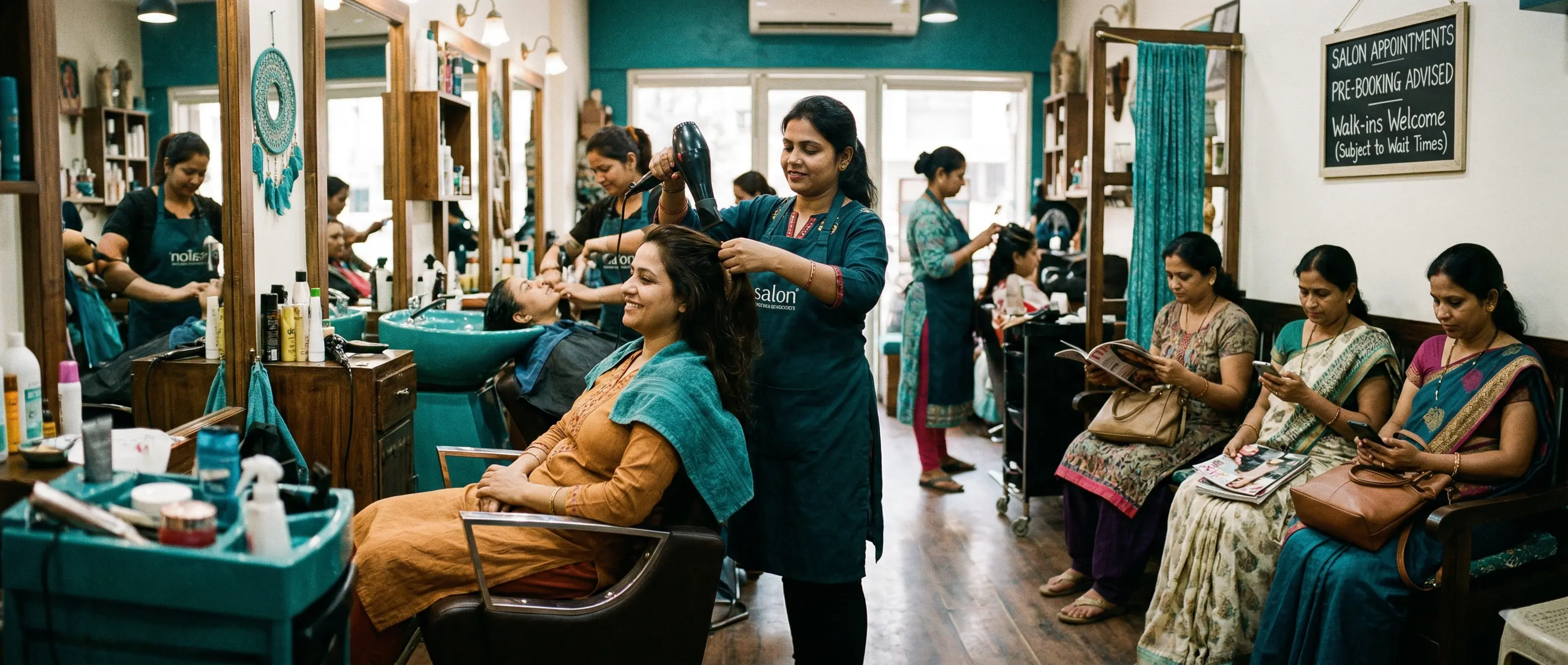How to Avoid Long Waiting Time at Salons in India