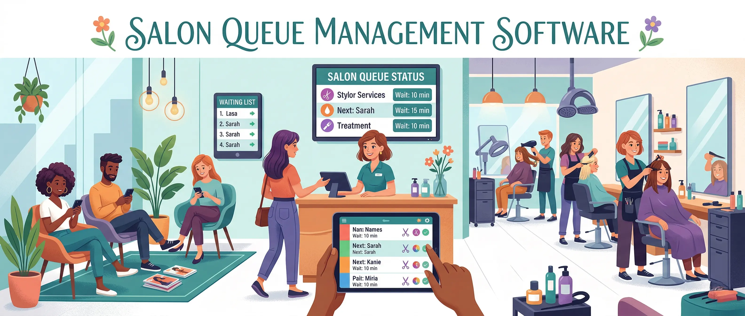 Salon Queue Management Software: 9 Features Every Modern Salon Needs